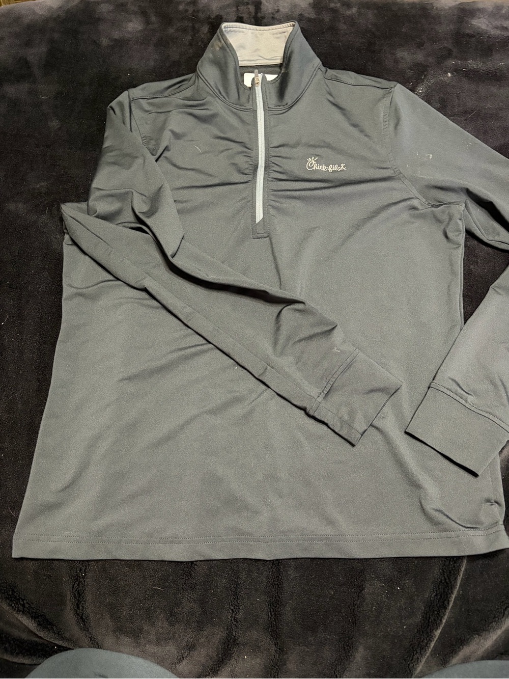 Chick-fil-A Black Quarter-Zip Pullover